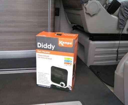 Kampa Diddy - Ceramic Fan Camping Campervan Motorhome Caravan Heater  750W/1500W | eBay