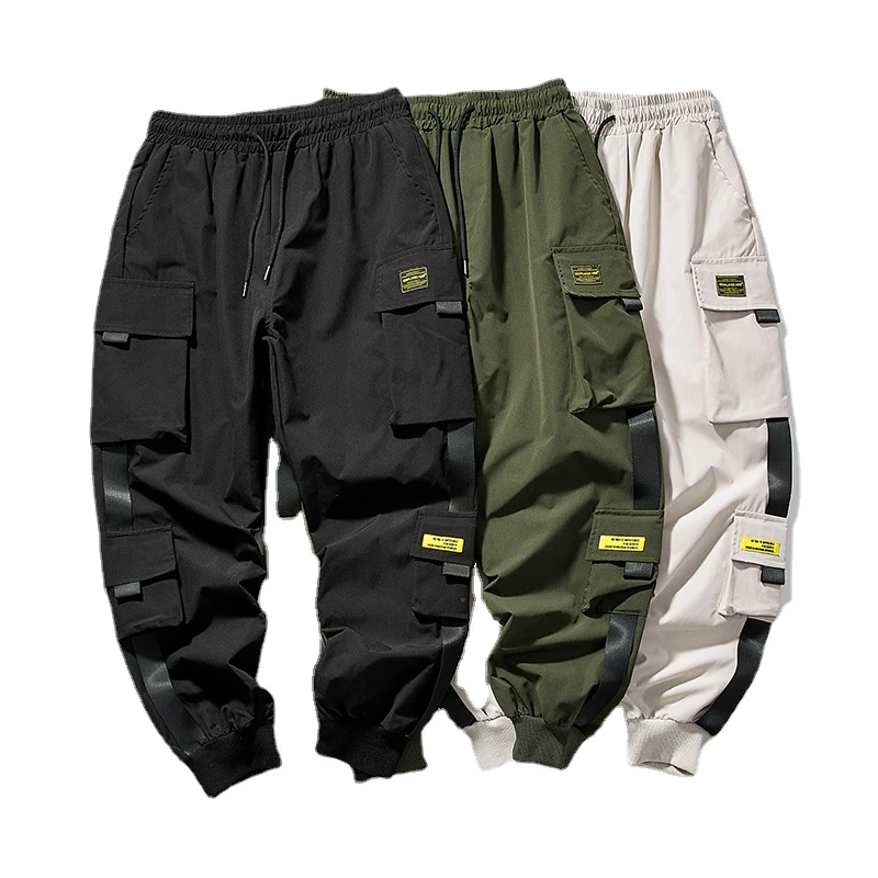 New Men Joggers Cargo Pants Casual Hip Hop Pocket Male Trousers Sweatpants Pants
Opens in a new wind