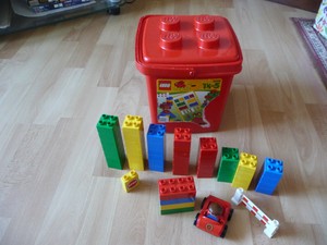 Lego Duplo Eimer 3048 1 5 Jahre Vollstandig 51 Tlg Top Ebay