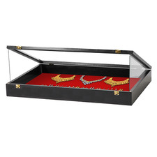 Trade Show Display Case Portable Baseball  Card Display- Jewelry Case -Lockable