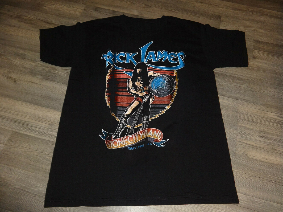 1983 Rick James Tour Band Funk Tee T Shirt Size S-5XL | eBay