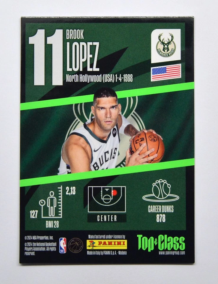 2023-24 Panini Top Class Max Power #167 Brook Lopez - Image 2 of 2