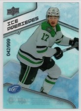 2019-20 UD ICE Nick Caamano #74 Stars Rookie Ice Premieres SN# /999