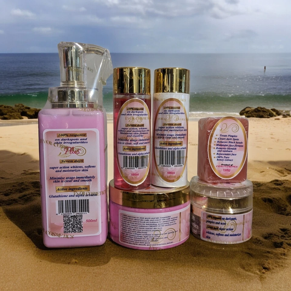 6pcs. No Limit plus Lotion, Serum, Oil, Face Cream & Face soap, Body Scrub Evob - Image 4 of 4