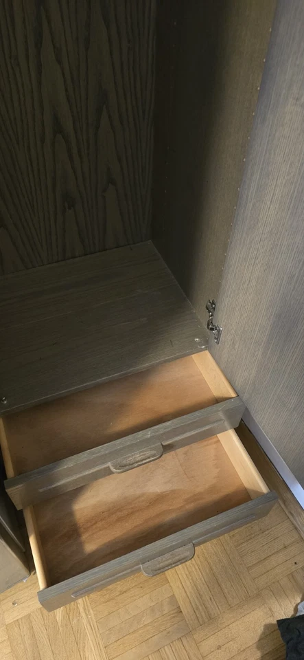 kleiderschrank gebraucht holz