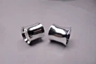 Sterling Silver 925 Earrings, Ear Tunnels and Plugs Gauge Double Flare