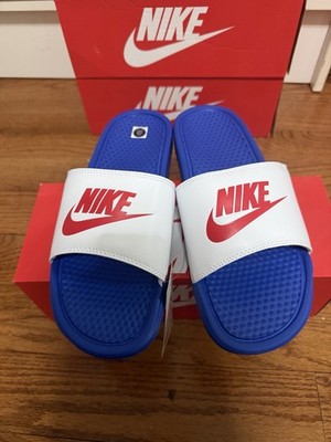 343880-410 Benassi Jdi Game Royal/Blue Men's Flip Flops US Size 7