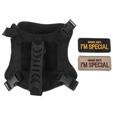 Adjustable Tactical Cat Harnes And Leash Escape Proof Vest For Small Pet