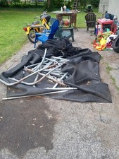 Trampoline All Parts There Took It Apart To Clean Yard 50 Bucks You Pick It Up