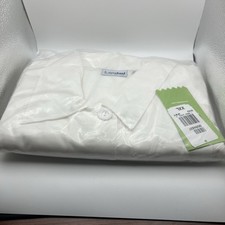 Landau Women s Doctor's Coat / Lab Coat Style 8052 Size 2XL White - New