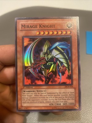 Yugioh Mirage Knight 1st Edition Dcr-018 En