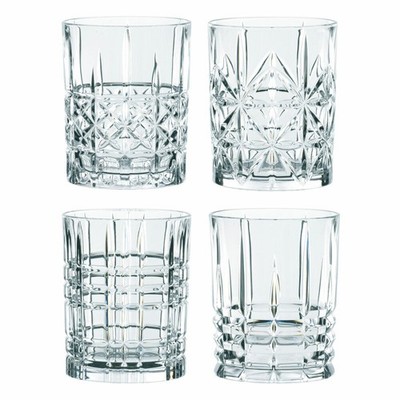 Nachtmann Highland Whiskybecher 4er Set Tumbler Whiskyglas Whiskey Glas