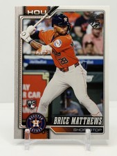 2026 Topps #132 Brice Matthews RC Houston Astros