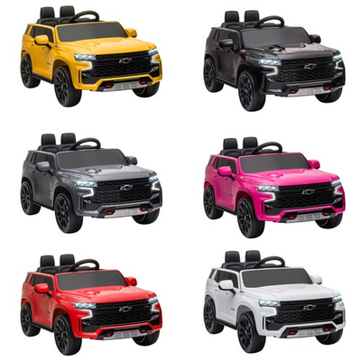 #ad Aosom Licensed Chevrolet TAHOE Electric Ride On Car w Remote Control $199.99