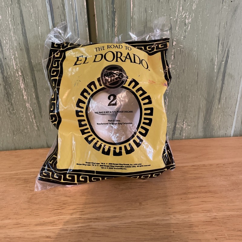 Burger King Kid's  Meal Toy The Road To El Dorado #2 - Boy and Horse
