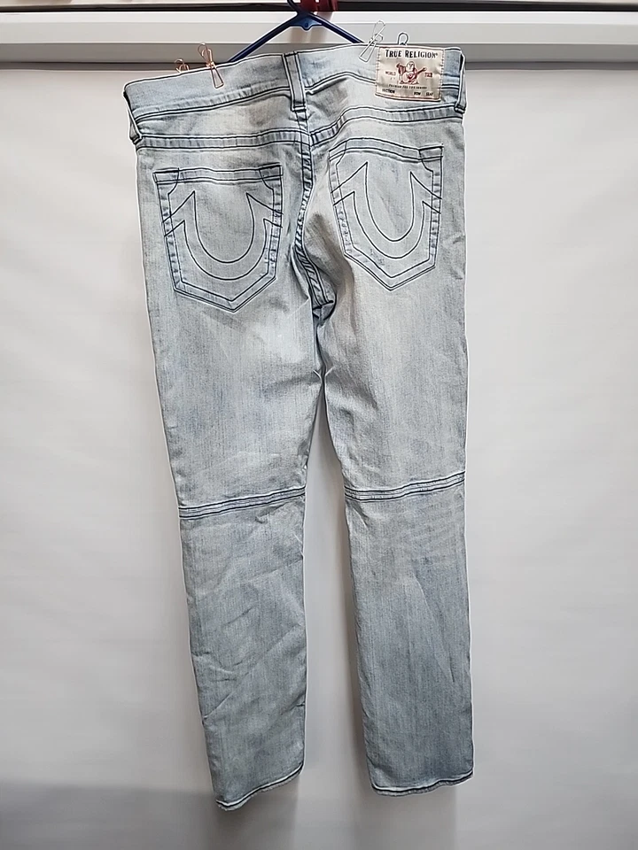 Pantalones de mezclilla True Religion W36 L34 ajustados relajados Foto 4 de 4