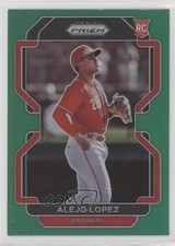 2022 Panini Prizm Tier III Green Prizm Alejo Lopez #246 10c7