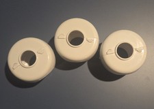 Safety 1st Parent Grip Door Knob Covers, White, One Size, Set of 3