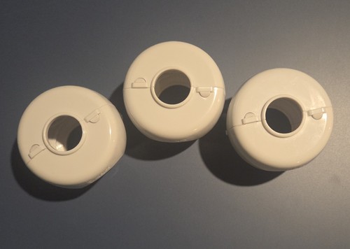 Safety 1st Parent Grip Door Knob Covers, White, One Size, Set of 3
