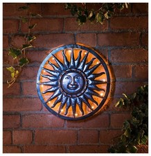 Solar Powered LED Butterfly Sun Gecko Wall Art Garden Ornaments Decoration