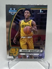 2024/25 BOWMAN CHROME UNIV BASKETBALL #15 ROBERT WRIGHT