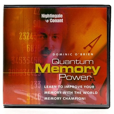 Quantum Memory Power Dominic O'Brien 8-Disc CD Audiobook Nightingale