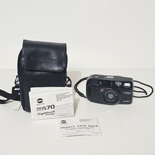 Minolta Sightseer 35mm Film Camera AF Zoom Aspherical 35-70mm Lens Manual Case
