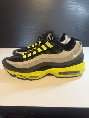 RARE Nike Air Max 95 NBY Black Grey Lime Mens Shoes 616190 070 Sz. 11.5