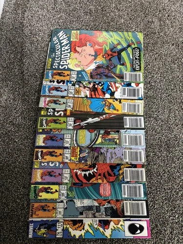 ￼The Spectacular Spider-Man comic books lot vintage