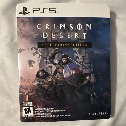 Pearl Abyss Crimson Desert Sony PlayStation 5 SteelBook Edition Pre-order Bonus