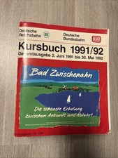 Kursbuch 1991/92, Deutsche Reichsbahn / Deutsche Bundesbahn, 02.06.91- 30.05.92