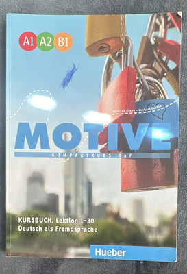 Hueber Motive Kompaktkurs DaF Kursbuch Lektion 1 30 A1 B1 Krenn/Puchta