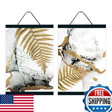 YK Artwood 2-Pack 16" Magnetic Poster Hanger Frame Black for 16x20 16x22 16x24