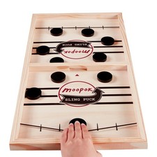 moopok Fast Sling Puck Game - Fast Action Super Foosball Table Desktop Battle...