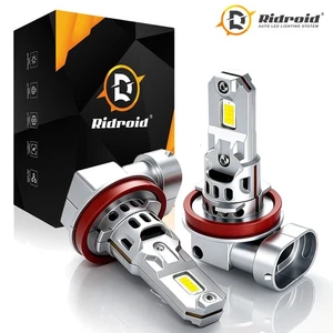 H11 LED Kit d'ampoules Super Bright 6000K blanc 330000LM Haute/faible faisceau