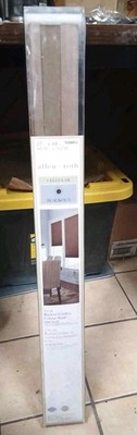 Allen roth 27in x 64in black out codless cellular shades linen finish