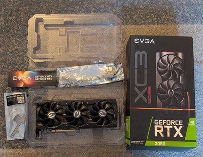 EVGA RTX 3080 XC3 Ultra Gaming 10GB GDDR6X -Factory OC - Excellent Condition