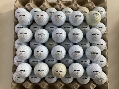 80 Wilson Ultra-Golfbälle weiß (AAAA/AAA)  - keine Lakeballs!