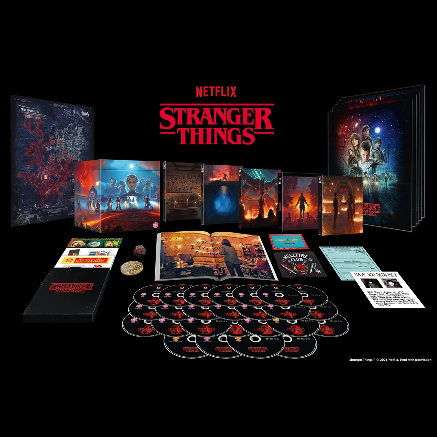Stranger Things: Complete Series Deluxe Edition [15] Blu-ray Box Set