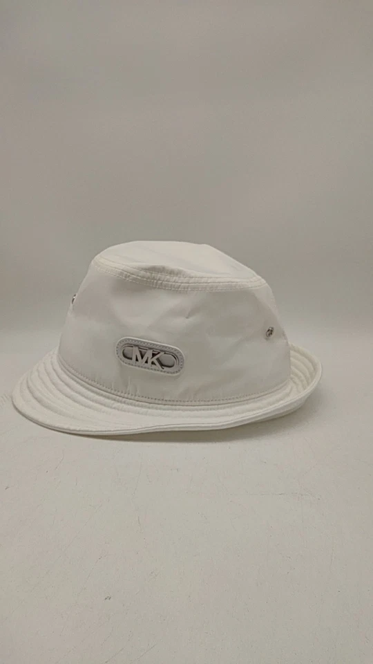 Michael Kors Men Empire Logo Bucket Hat White OS