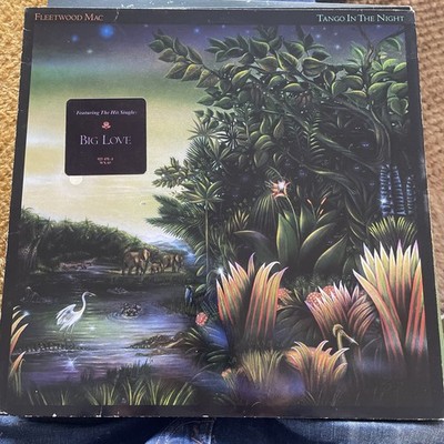 Fleetwood Mac Tango In The Night 1987 Uk Warner vinyl Lp WX 65 With Inner Dmm Ex
