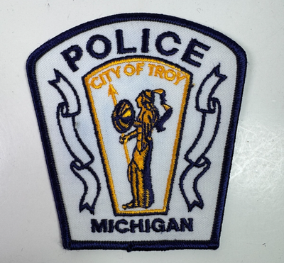#ad Troy Police Michigan MI Patch G6 $7.36