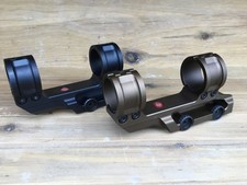 SW Style Mount for Scopes/LPVOs - CNC Aluminium - Black-FDE - Mount Only-Airsoft