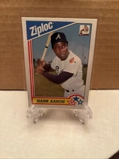 1992 Dowbrands Ziploc Hank Aaron #11 ⚾️⚾️⚾️
