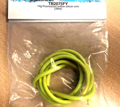 Gelber Silikondraht 14 Stärke 14swg für RC Universal (91cm) Trickbits - TB2075FY