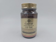 Image of Solgar CoQ-10 (Coenzyme Q-10) 120 mg Beg Capsules - Pack of 30 -