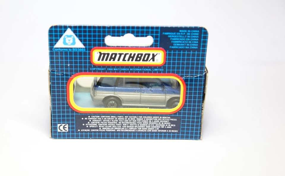 Matchbox MB-21 Nissan Prairie In Original Box - Mint Vintage 1990 Rare - Image 4 of 4