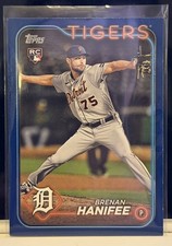 2024 Topps Series 2 -  Royal Blue #369 Brenan Hanifee (RC)