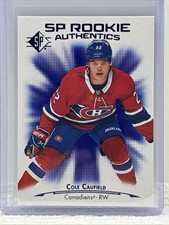 Montreal Canadiens - Cole Caufield - 21/22 SP Hockey - Rookie Authentics - #124