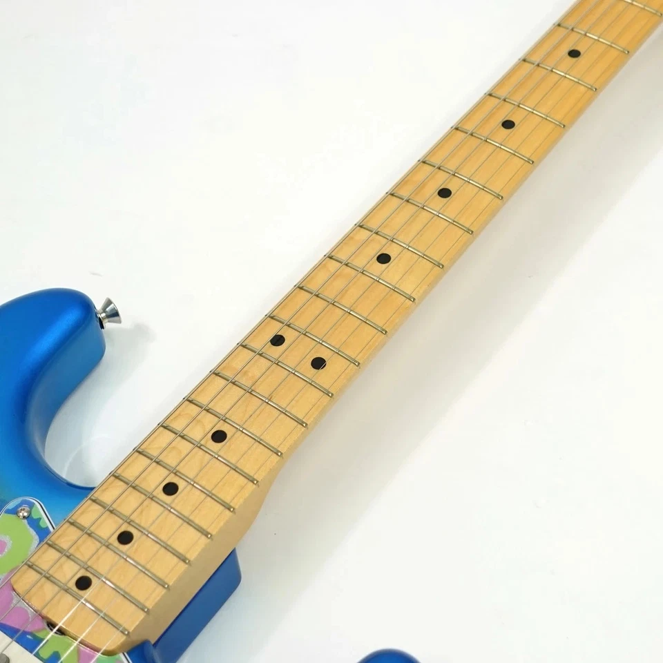 Fender édition limitée STRATOCASTER bleu fleurs 2025 modèle limité - Photo 4/4